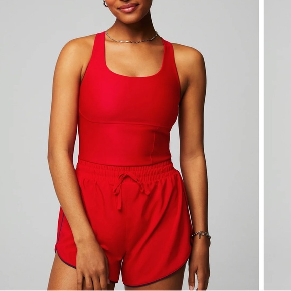 Red short onesie - Picture 3 of 3